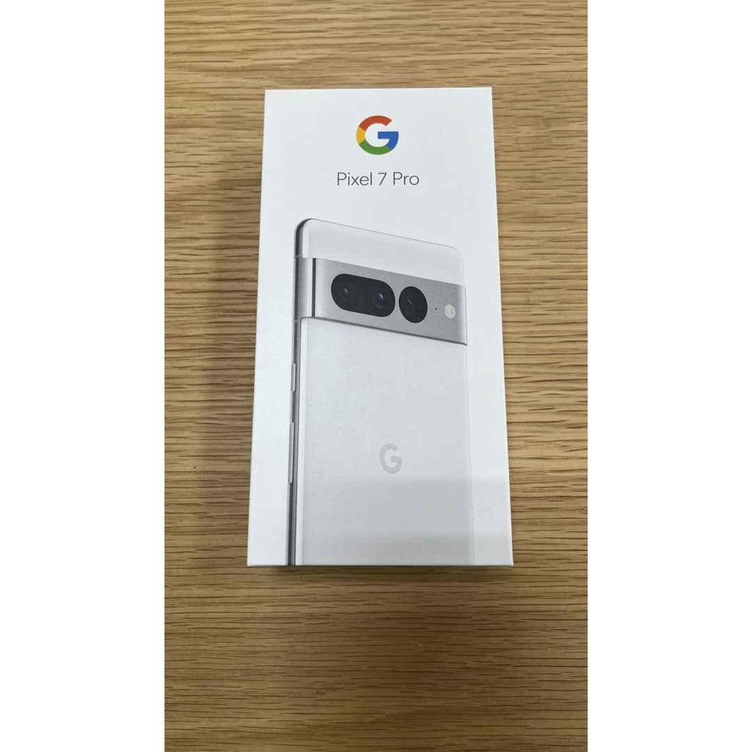 未使用 pixel7 Pro 128GB Snow simフリー 白