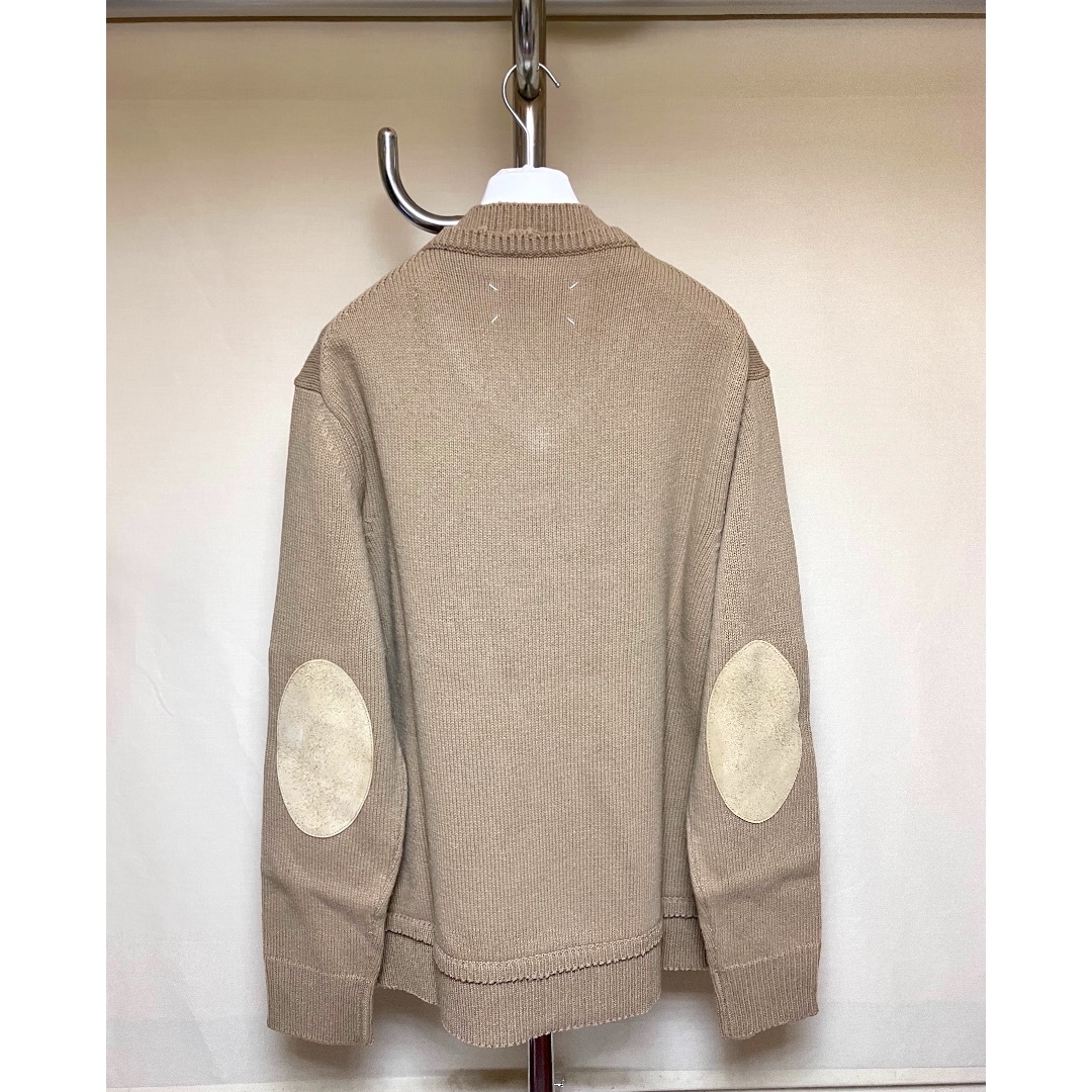 Maison Martin Margiela(マルタンマルジェラ)の新品 L マルジェラ 23aw エルボーパッチニット セーター 5543 メンズのトップス(ニット/セーター)の商品写真