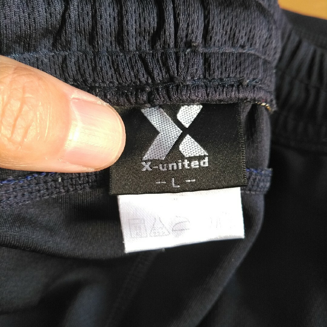 X-united   ハーフパンツ　Lサイズ メンズのパンツ(ショートパンツ)の商品写真