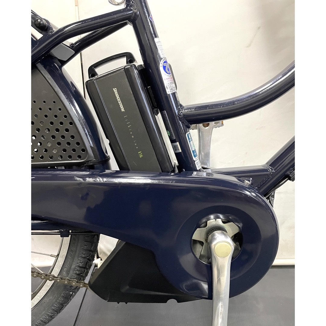 電動自転車 ブリヂストン ハイディ2 26インチ 8.7ah パワフル 紺色の