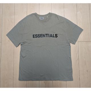 フィアオブゴッド(FEAR OF GOD)の★ L 良品 FOG Essentials S/S TEE Tシャツ モス(Tシャツ/カットソー(半袖/袖なし))