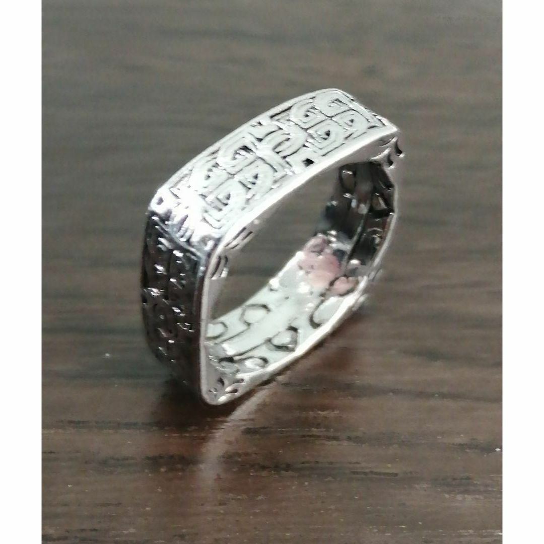 【R136】リング メンズ シルバー アクセサリー おしゃれ 指輪 22号 メンズのアクセサリー(リング(指輪))の商品写真