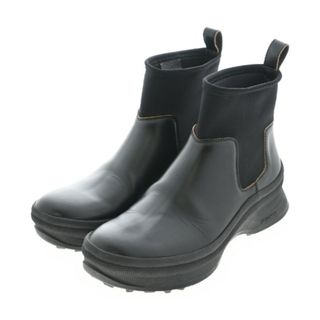 ジルサンダー(Jil Sander)のJIL SANDER ジルサンダー ブーツ 45(30cm位) 黒 【古着】【中古】(ブーツ)