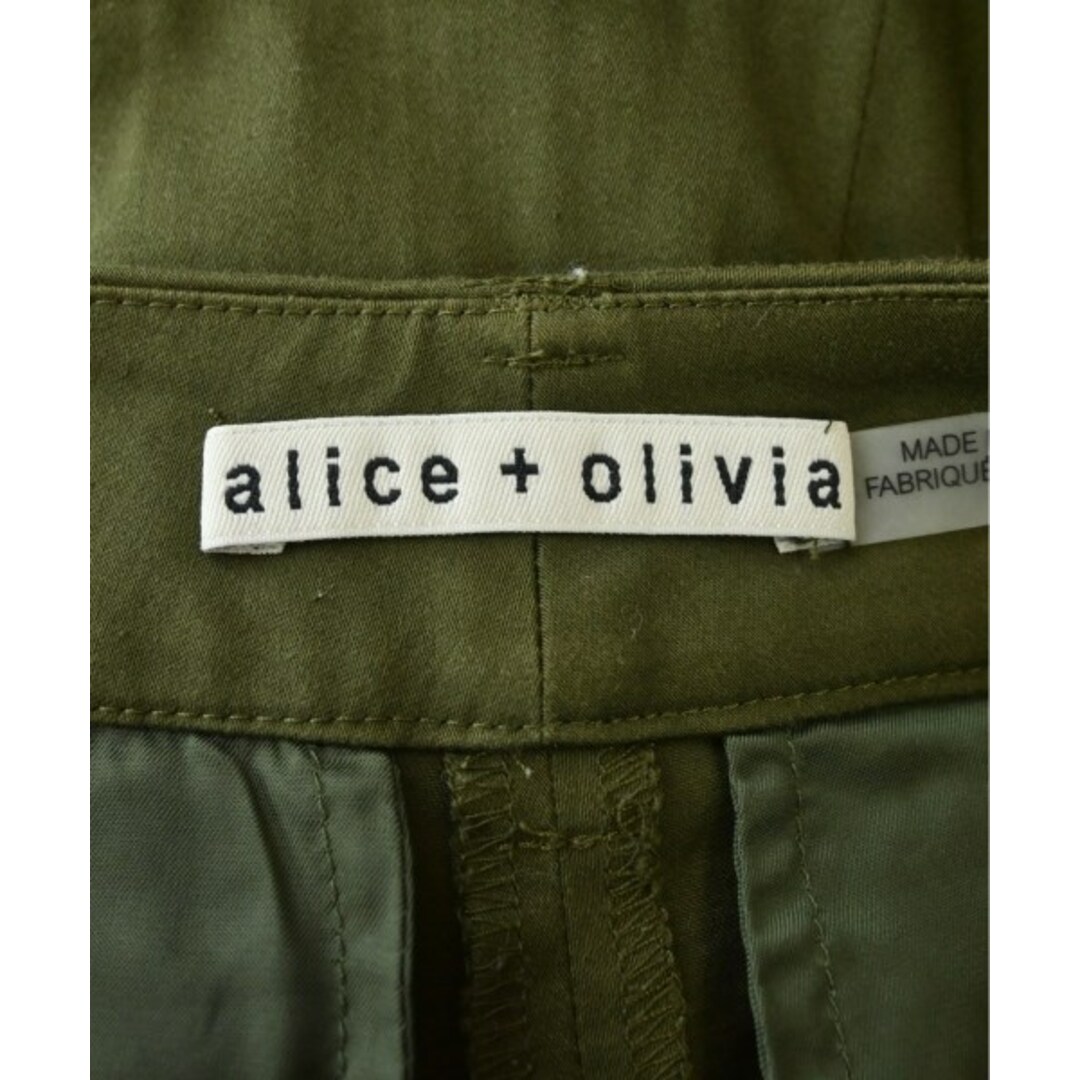 Alice+Olivia(アリスアンドオリビア)のalice+olivia パンツ（その他） 0(XS位) カーキ 【古着】【中古】 レディースのパンツ(その他)の商品写真