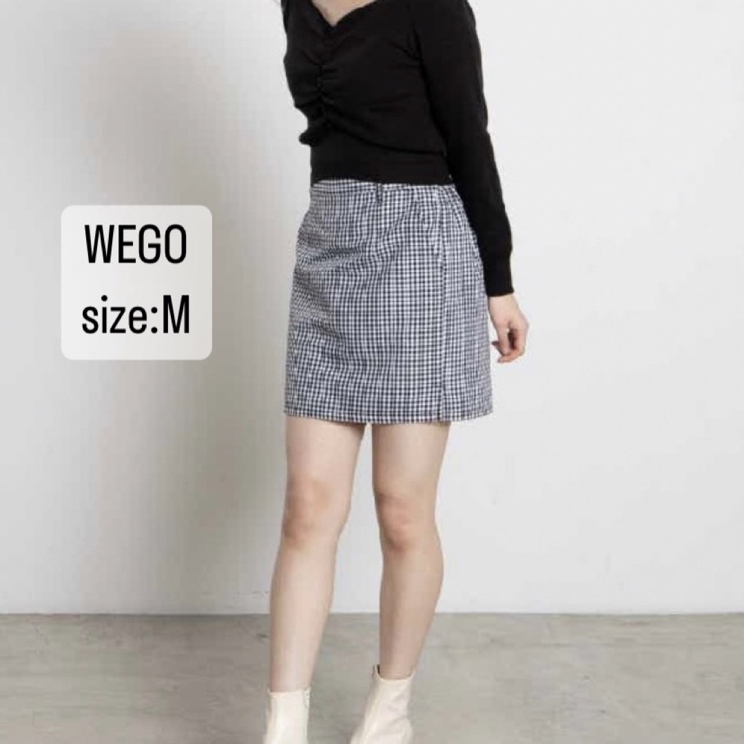 WEGO(ウィゴー)のWEGO   アソートミニスカパン　チェック　キュロット　Mサイズ レディースのパンツ(キュロット)の商品写真