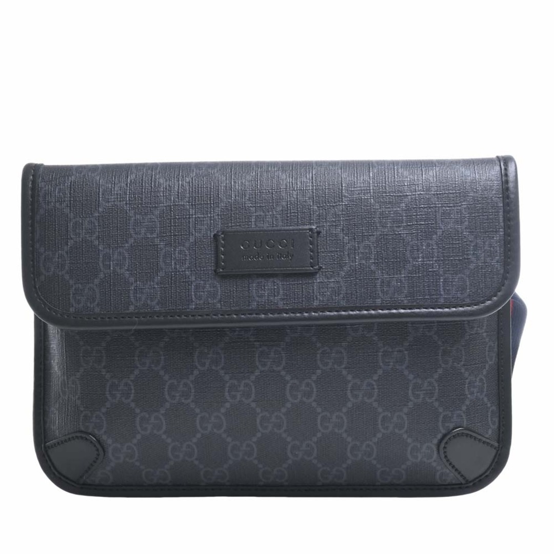 Gucci - 【中古】Gucci グッチ GGスプリーム ウエストバッグ ボディ