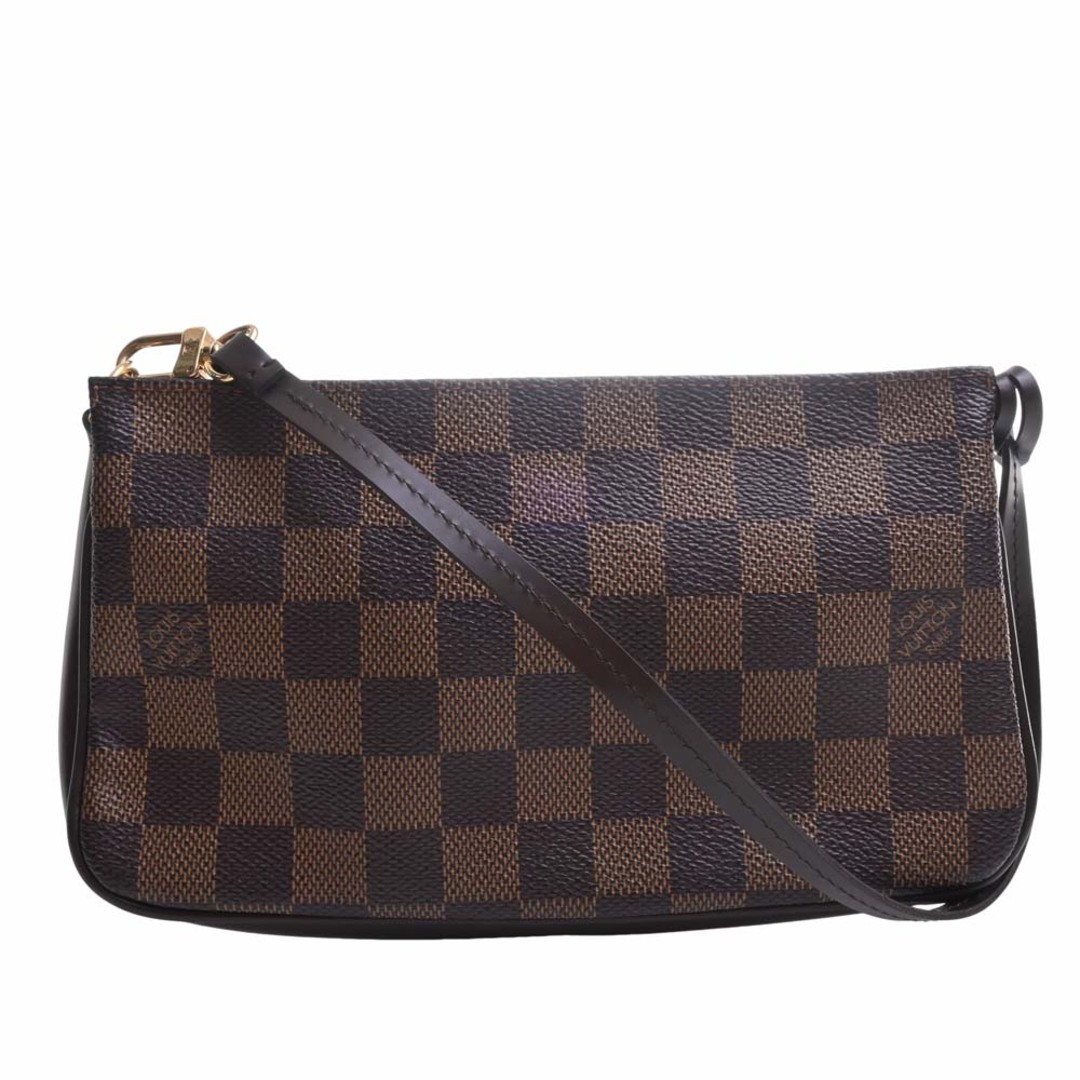 ファッション小物LOUIS VUITTON ルイヴィトン ダミエ ナヴォナ ポーチ N51983 ブラウン by