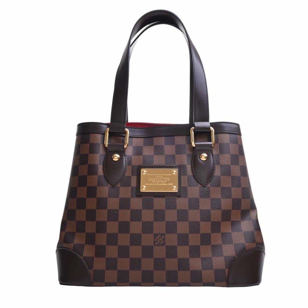 LOUIS VUITTON ルイヴィトン ダミエ ハムステッドPM トートバッグ N51205 ブラウン byレディース