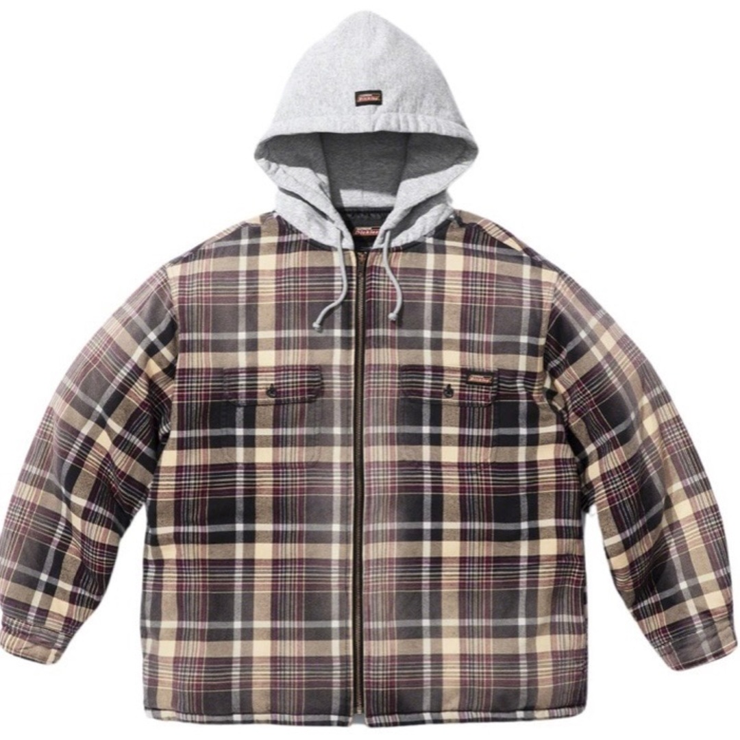 Supreme - Supreme Dickies Plaid Hooded Zip UpShirtの通販 by GOD ...