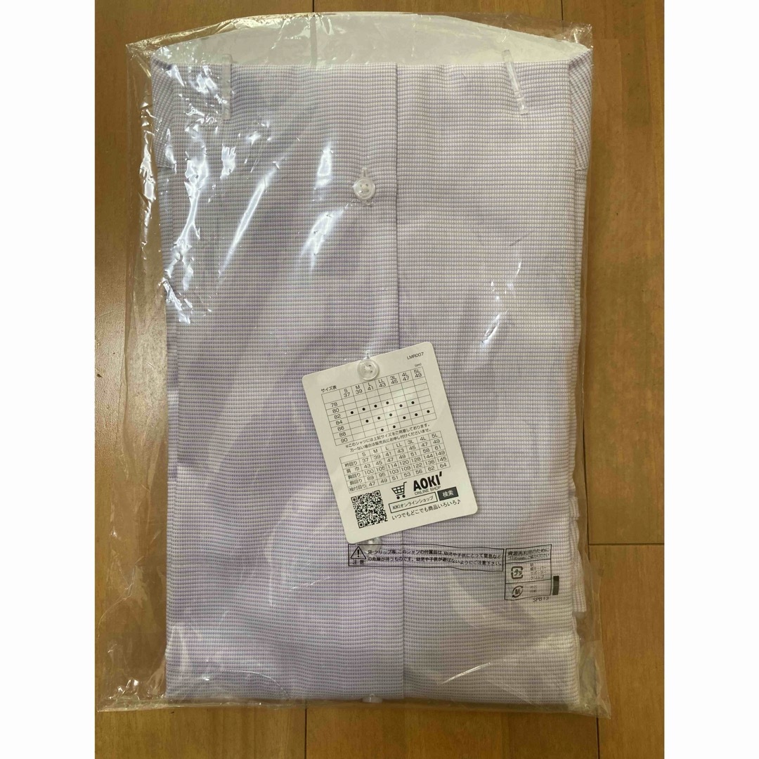 AOKI(アオキ)のAOKI LES MUSE 新品ワイシャツ　薄紫　M 39-82 メンズのトップス(シャツ)の商品写真