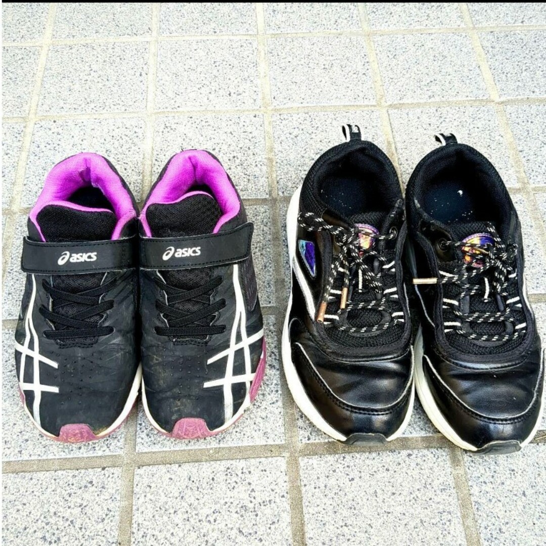 asics(アシックス)のスニーカー キッズ/ベビー/マタニティのキッズ靴/シューズ(15cm~)(スニーカー)の商品写真