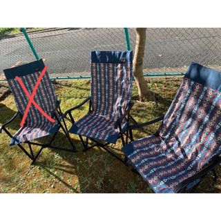 ペンドルトン(PENDLETON)のお値下げ中⭐︎ハイチェア2脚セットPENDLEOTN×ADIRONDACK(テーブル/チェア)