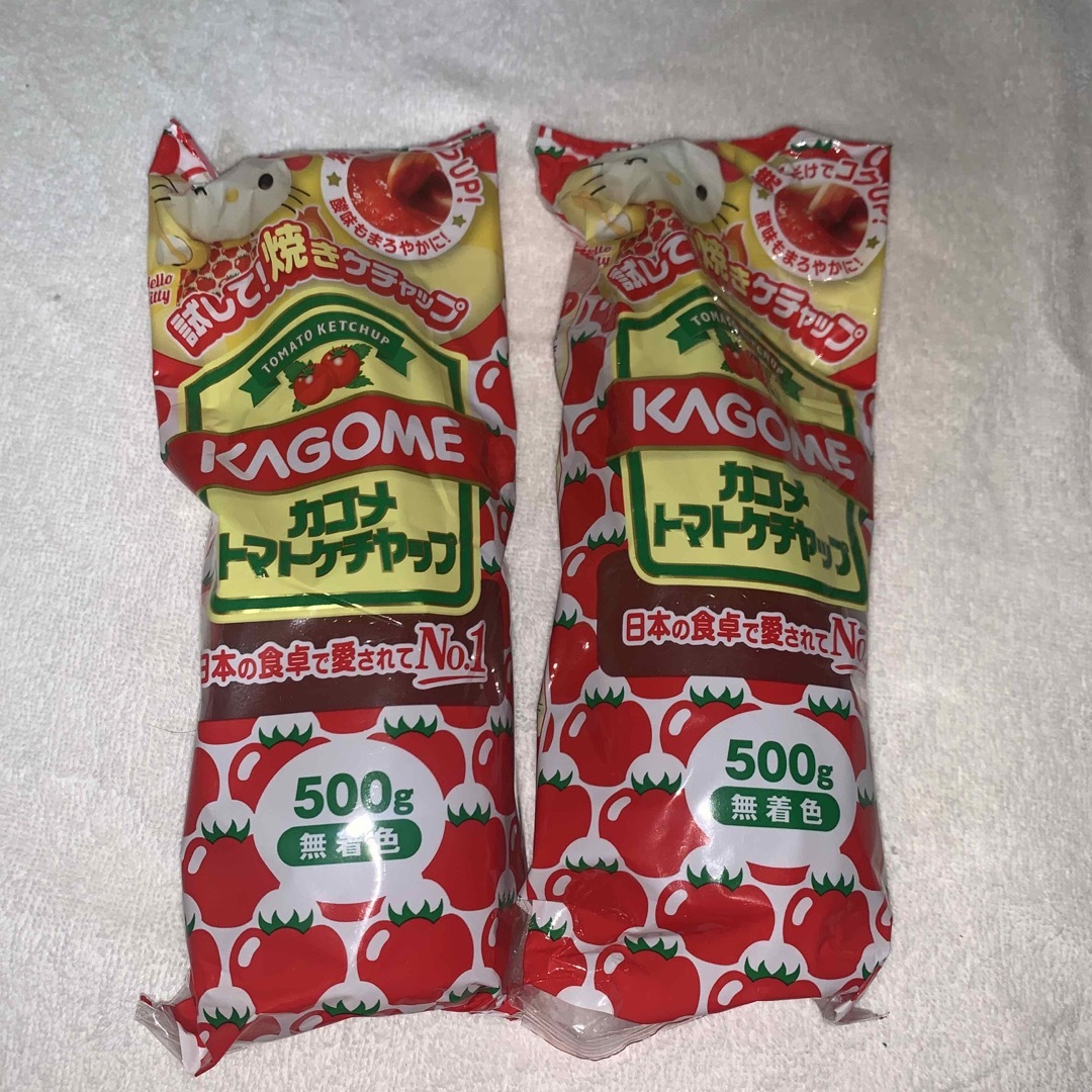 KAGOME(カゴメ)のケチャップ　500g×2個　カゴメ　トマトケチャップ 食品/飲料/酒の食品(調味料)の商品写真