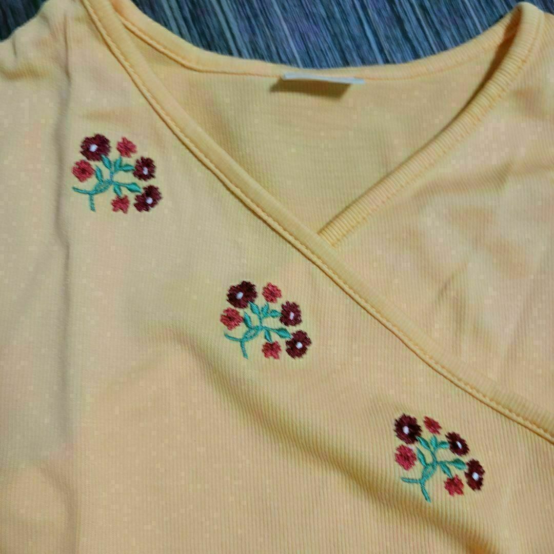 Dior　ジュニア　上品　フラワー刺繍　Tシャツ　トレーナー　お洒落　ポロシャツ