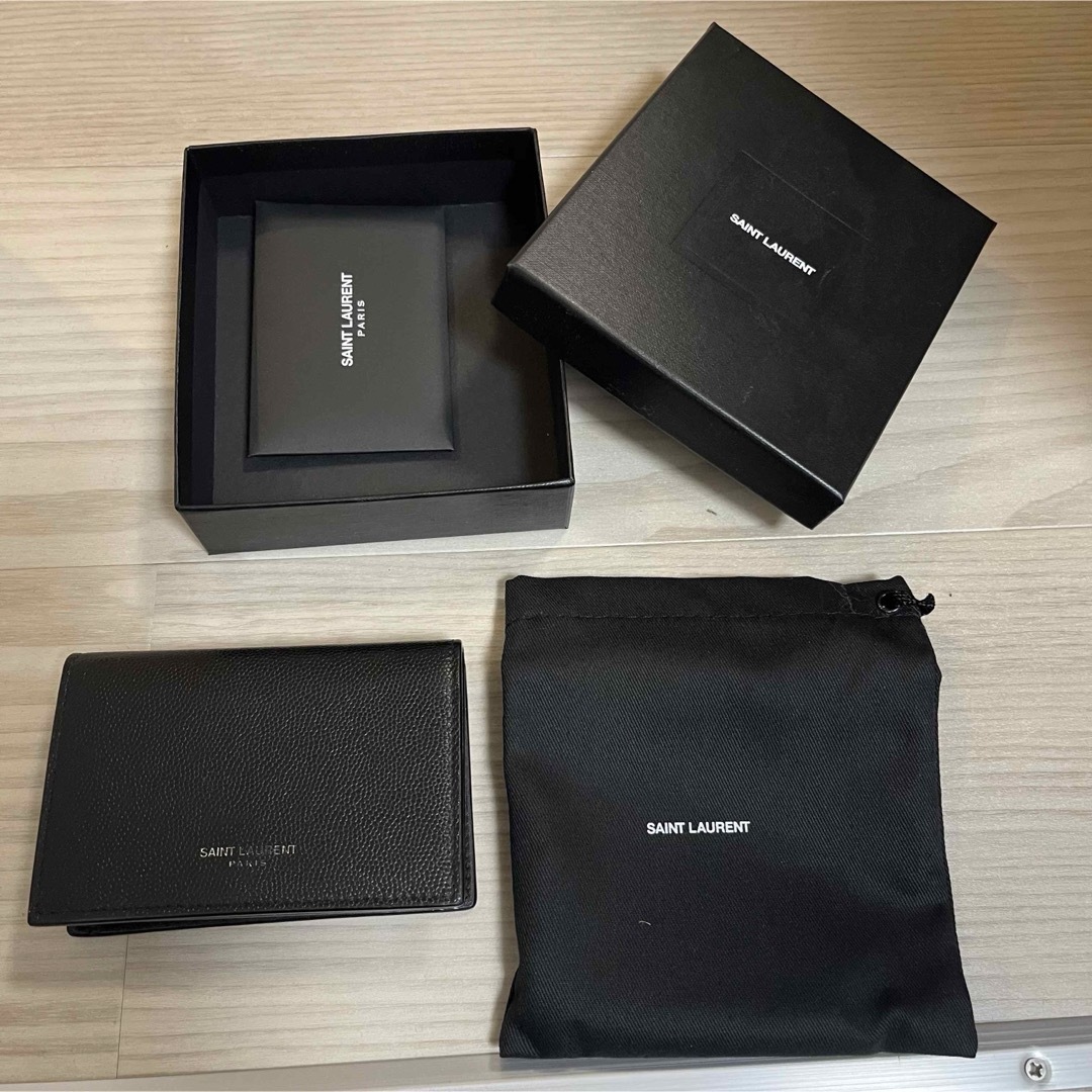 ビジネスカードケース サンローランパリ saint laurent 名刺入れ-