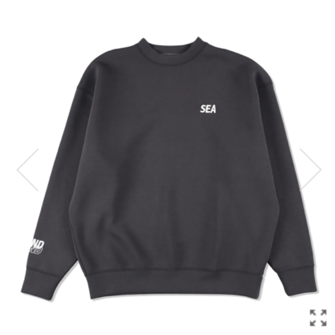 23WDS-ES CARDBOARD CREW NECK CHARCOAL