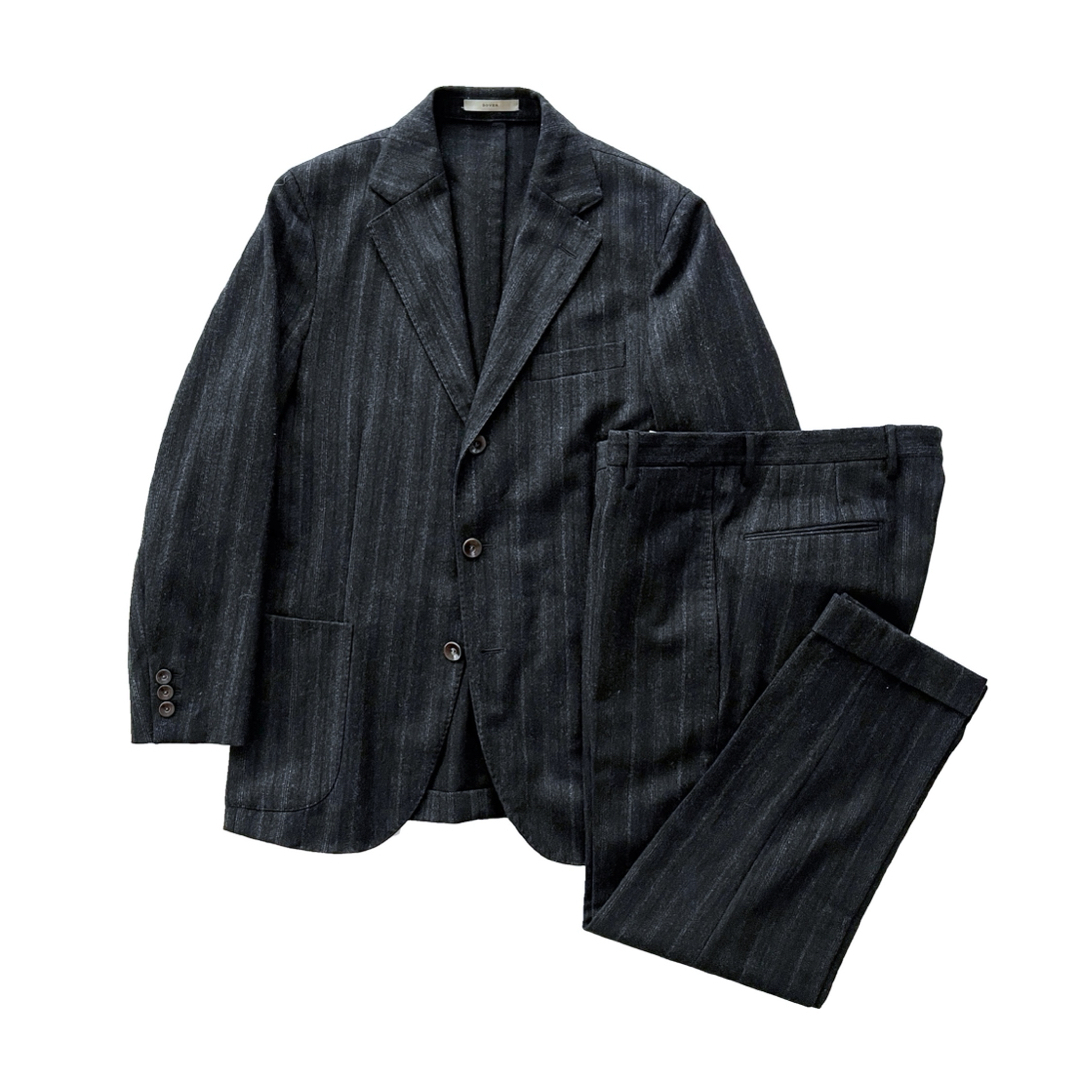 BOGLIOLI(ボリオリ)のBOGLIOLI ボリオリ DOVER-SUIT ３ボタン セットアップスーツ メンズのスーツ(セットアップ)の商品写真