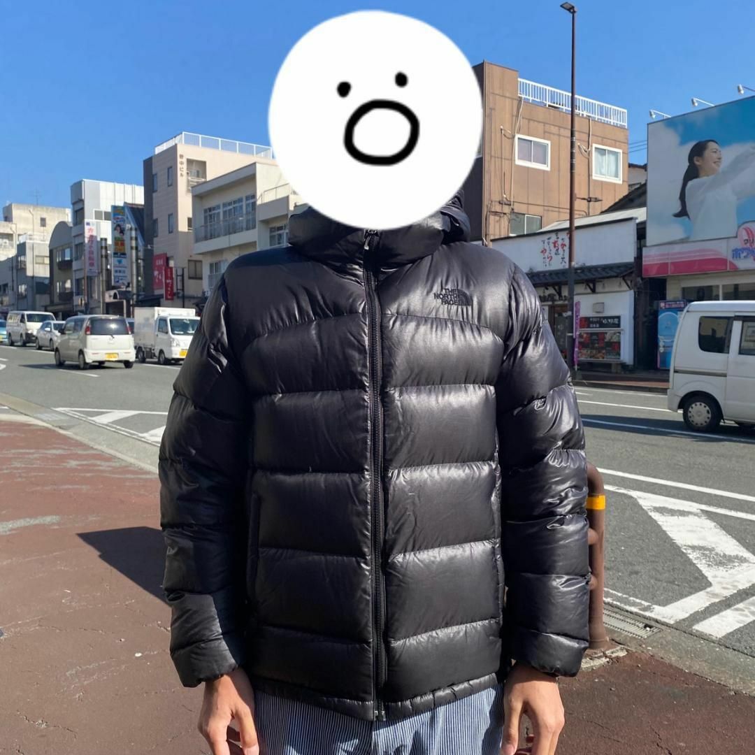 THE NORTH FACE ダウンジャケット ブラック光電子ダウン重量