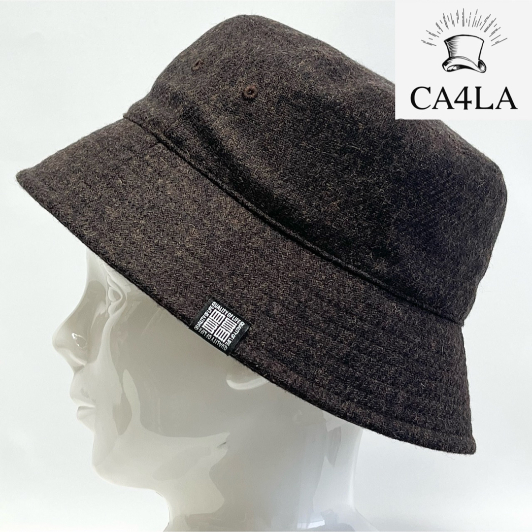 CA4LA(カシラ)の【新品】CA4LAカシラ 日本製 秋冬コーデにハマる！サイズ調節可能ウールハット メンズの帽子(ハット)の商品写真