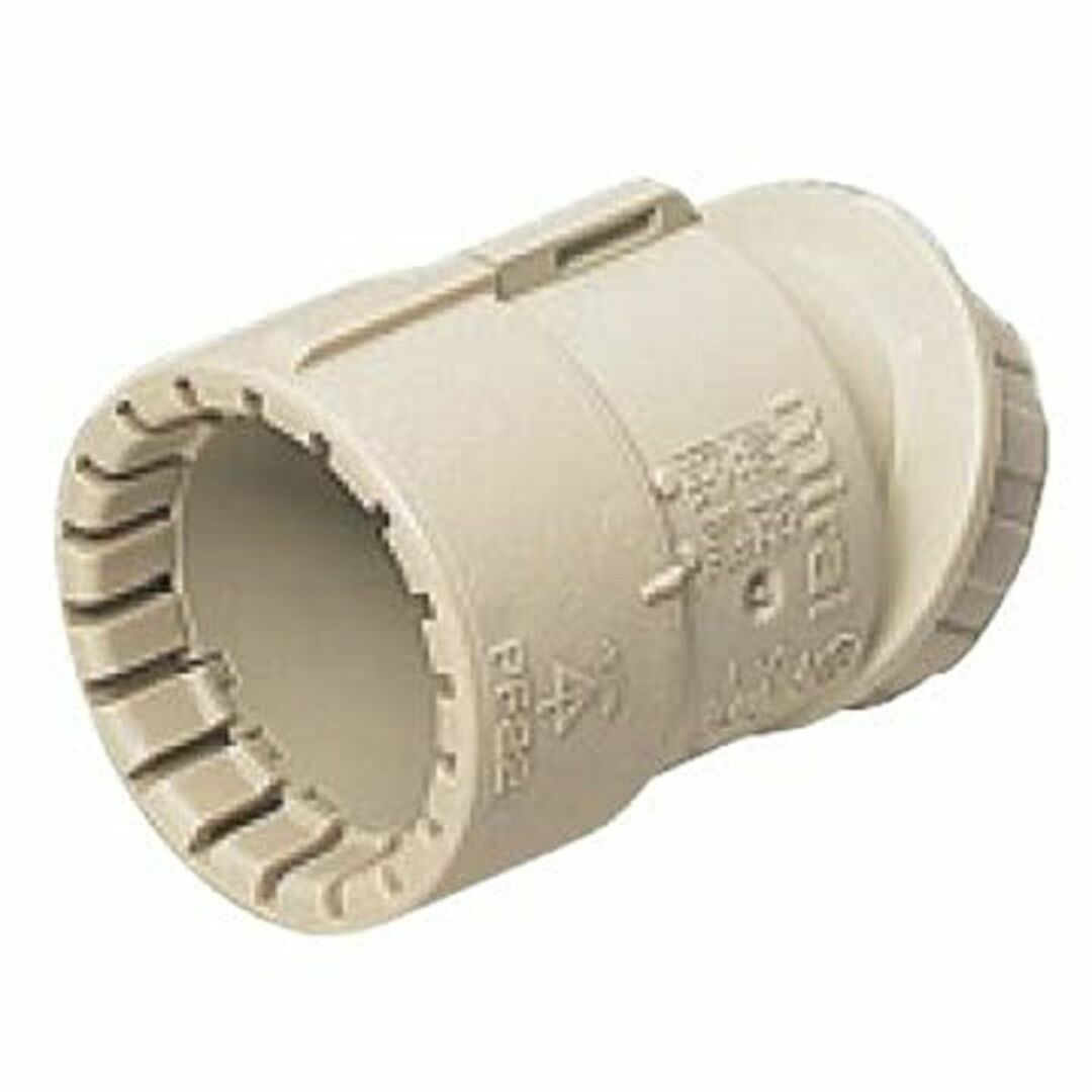 30°曲がりコネクタ(Gタイプ)PF管22用 10個 FNK-22G インテリア/住まい/日用品のインテリア/住まい/日用品 その他(その他)の商品写真