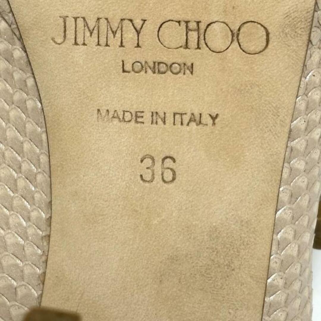 JIMMY CHOO(ジミーチュウ)のジミーチュウ サンダル 36 レディース - レディースの靴/シューズ(サンダル)の商品写真