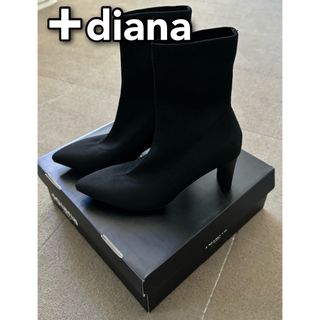 ダイアナ(DIANA)の【➕ダイアナ】新品ソックスブーツ【レア】(ブーツ)