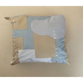 【未使用品】子供用レインポンチョ＋レイン帽子2点セット(レインコート)