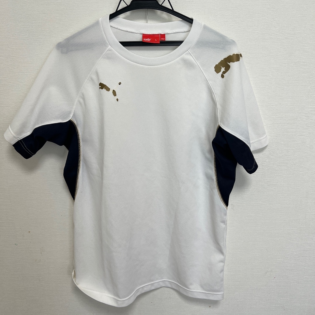 PUMA(プーマ)のPUMA プーマ　Ｌ　トレーニング　Tシャツ　半袖 スポーツ/アウトドアのサッカー/フットサル(ウェア)の商品写真