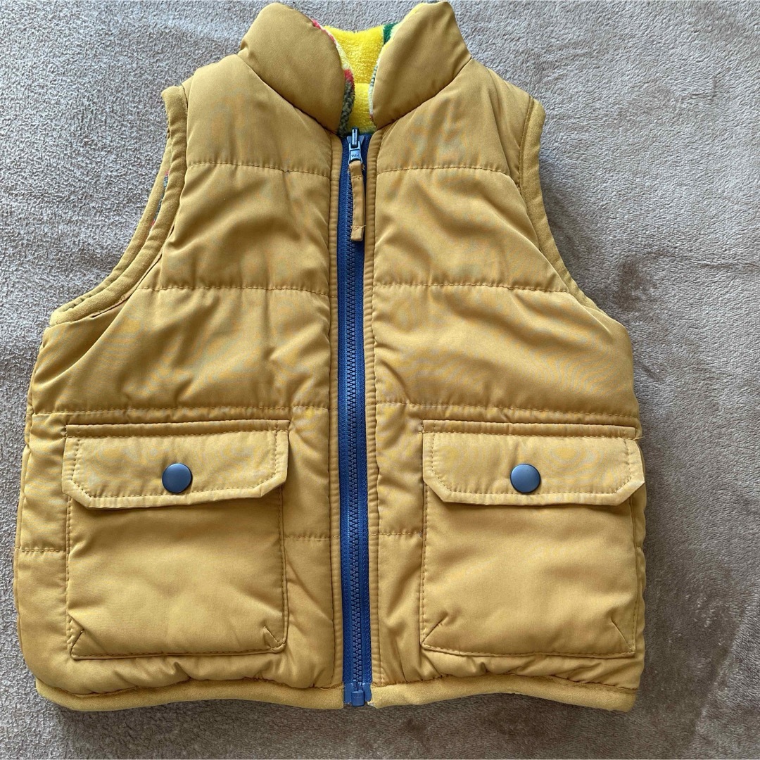 LITTLE BEAR CLUB(リトルベアークラブ)のリバーシブル　ベスト キッズ/ベビー/マタニティのキッズ服男の子用(90cm~)(ジャケット/上着)の商品写真