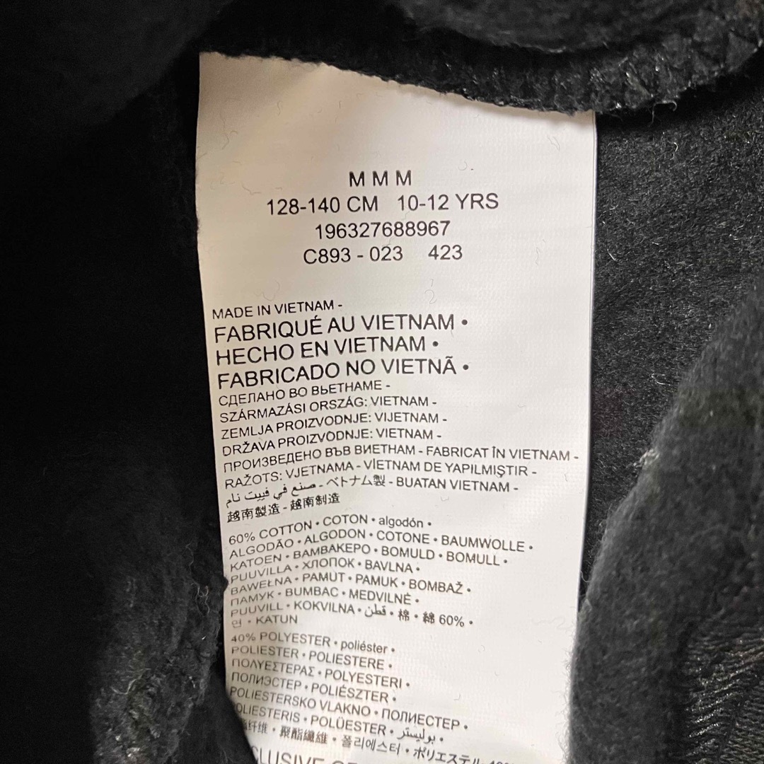 Jordan Brand（NIKE）(ジョーダン)の新品 ジョーダン ロングパーカー M 140cm 裏フリース キッズ 子供服 キッズ/ベビー/マタニティのキッズ服女の子用(90cm~)(ジャケット/上着)の商品写真