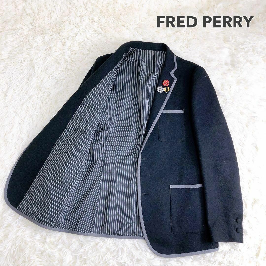 インポート正規品 【極美品】FRED PERRY フレッドペリー テーラード