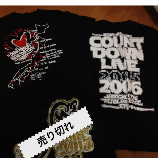 浜崎あゆみLIVE★Tシャツ レディースのトップス(Tシャツ(半袖/袖なし))の商品写真
