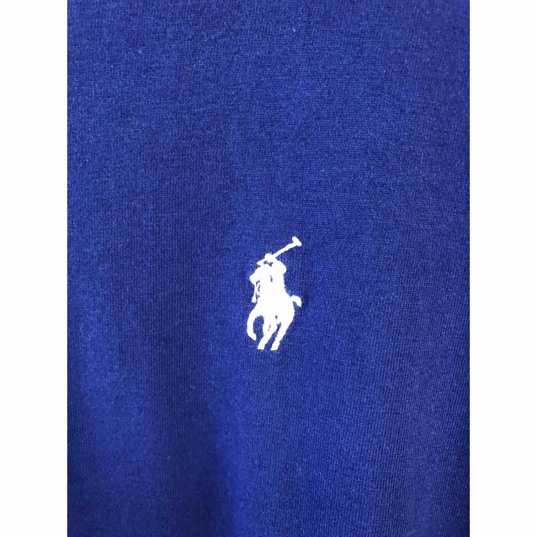 POLO RALPH LAUREN(ポロラルフローレン)のPOLO RALPH LAUREN　Tシャツ　レディスXL　青　USA古着 レディースのトップス(Tシャツ(半袖/袖なし))の商品写真