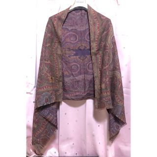 エトロ(ETRO)の美品エトロストール膝掛けマフラー(マフラー/ショール)