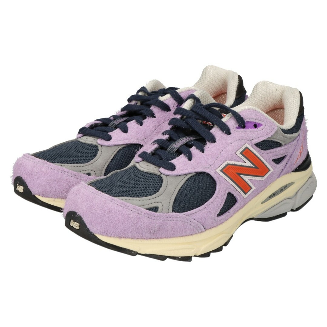 New Balance ニューバランス M990TD3 USA製 スエード ローカットスニーカー US7.5/25.5cm パープル/ネイビー