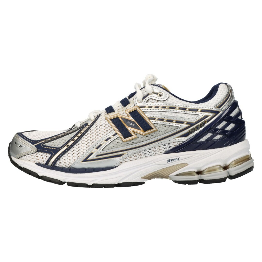 New Balance ニューバランス M1906RG メッシュ ローカットスニーカー US8/26.0cm シルバー/ネイビー | フリマアプリ  ラクマ