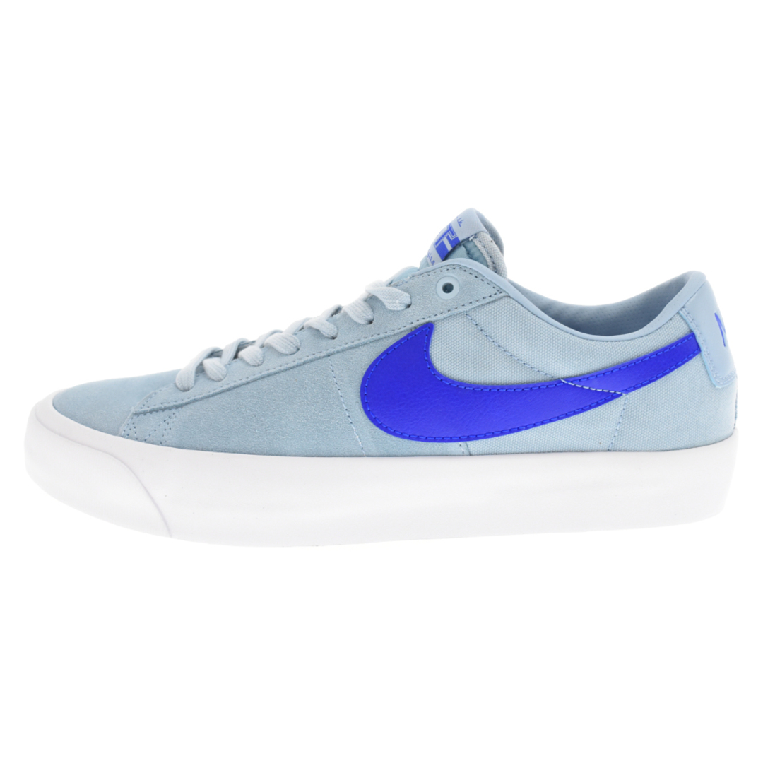 NIKE SB ナイキエスビー SB ZOOM BLAZER LOW PRO GT BOARDER エスビーズームブレザーロープロ ボーダー ローカットスニーカー ライトブルー DC7695-402 US10.5/28.5cm30センチワイズ