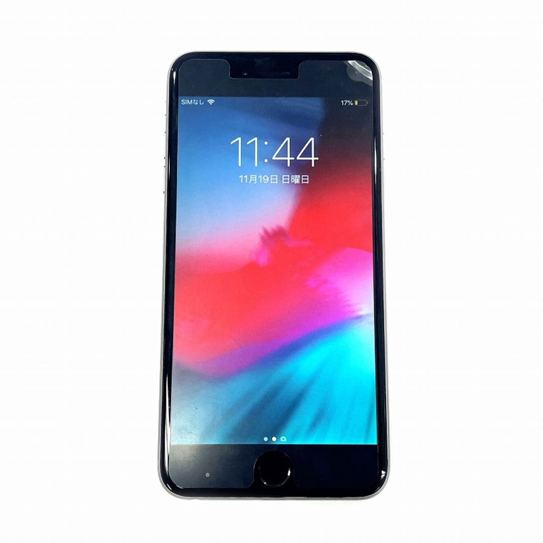 iPhone 6plus 64GB MGAH2J/A ソフトバンク〇 SIMロックあり シルバー バッテリー容量100% 【中古】 JA-17965