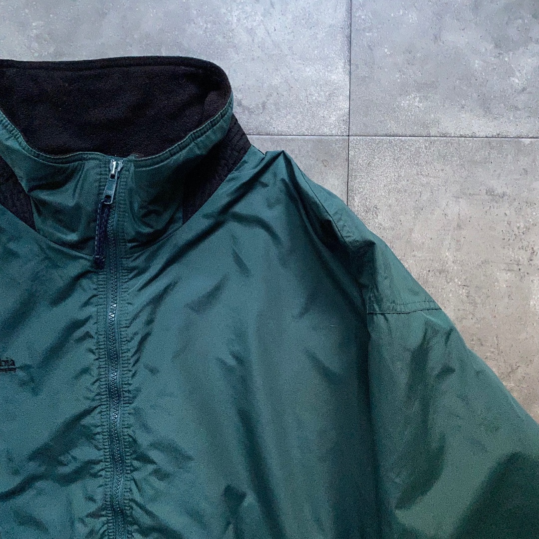 Columbia - 90s コロンビア ナイロンジャケット XL グリーン Columbia - 90s コロンビア ナイロンジャケット XL グリーン