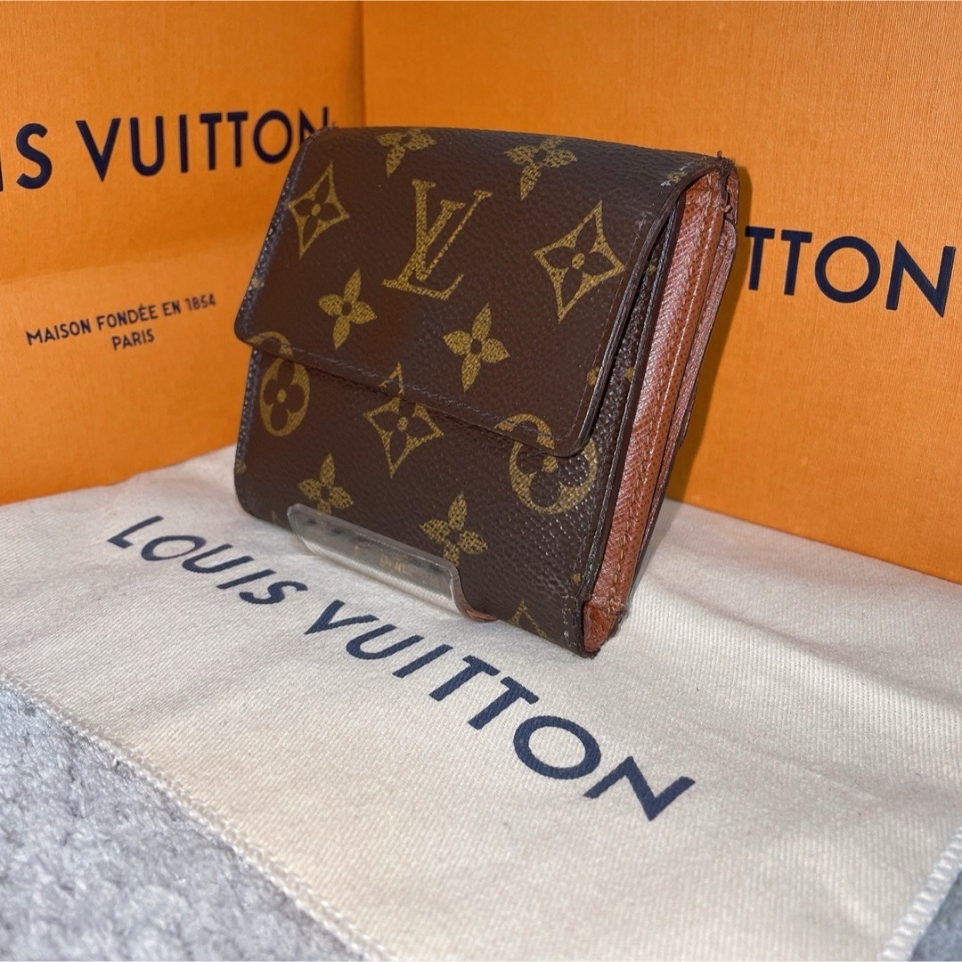 美品　ルイヴィトン/LouisVuitton 折り財布モノグラム