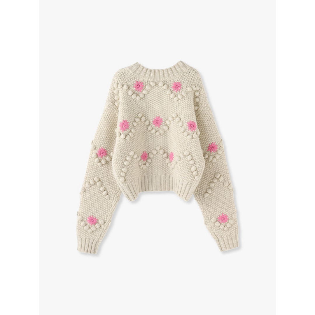 Ron Herman(ロンハーマン)のRHC Popcorn Flower Knit Cardigan■ロンハーマン レディースのトップス(ニット/セーター)の商品写真