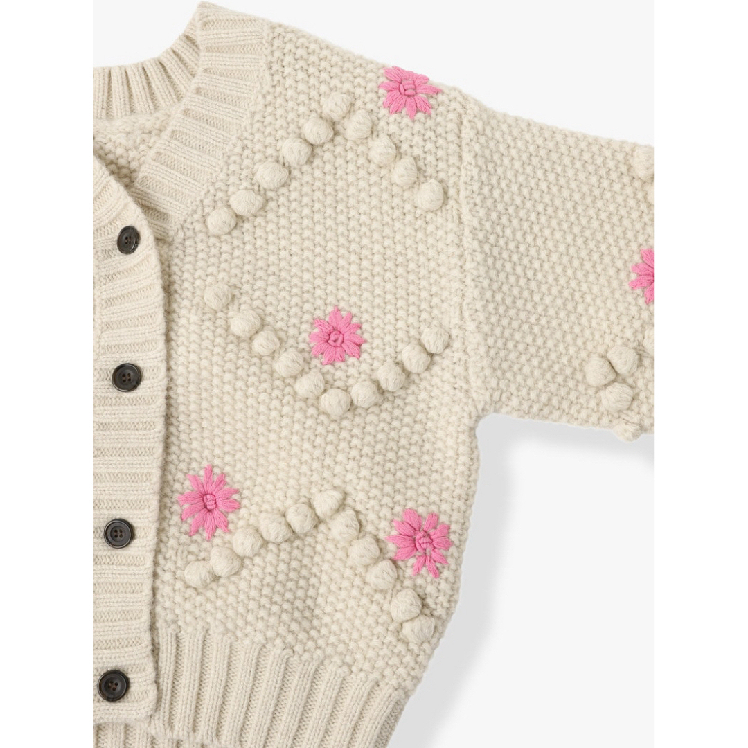 Ron Herman(ロンハーマン)のRHC Popcorn Flower Knit Cardigan■ロンハーマン レディースのトップス(ニット/セーター)の商品写真