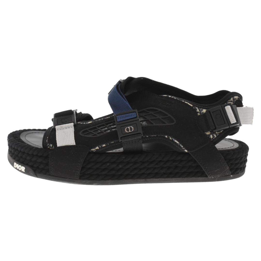 DIOR ディオール 21SS Atlas Sandal アトラス オブリーク サンダル ブラック 3SA094ZIY292センチワイズ