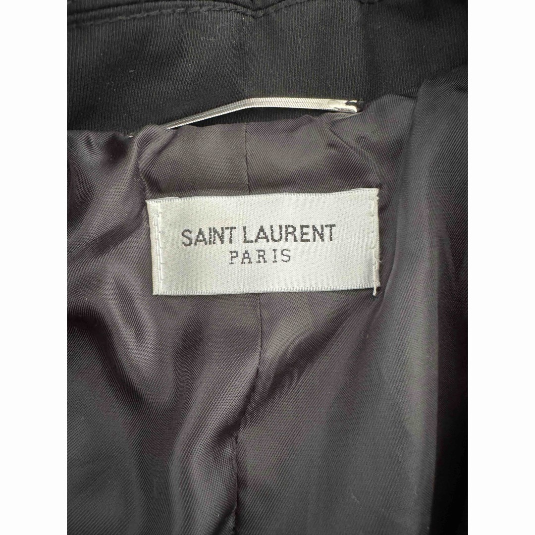 Saint Laurent(サンローラン)の極美品　SAINT LAURENT 限定ジャケット　黒 レディースのジャケット/アウター(テーラードジャケット)の商品写真