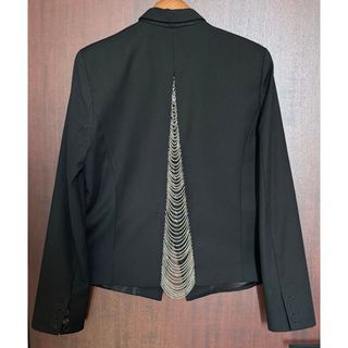 サンローラン(Saint Laurent)の極美品　SAINT LAURENT 限定ジャケット　黒(テーラードジャケット)