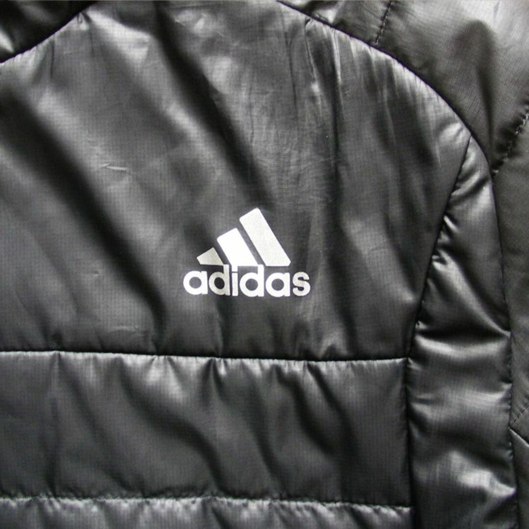 adidas(アディダス)のアディダス　中綿ブルゾン　Ｍ　★美中古　A■64 メンズのジャケット/アウター(ブルゾン)の商品写真