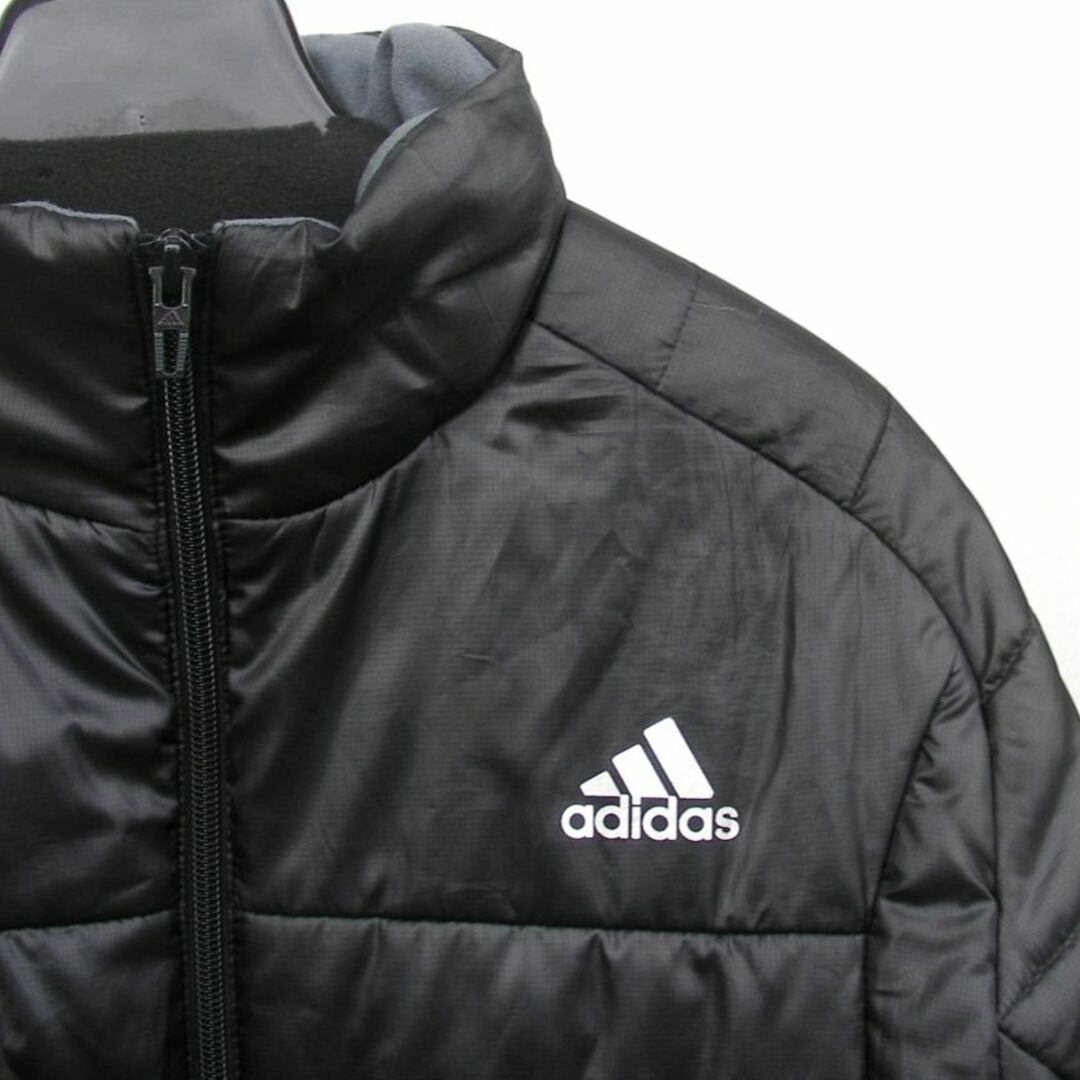 adidas(アディダス)のアディダス　中綿ブルゾン　Ｍ　★美中古　A■64 メンズのジャケット/アウター(ブルゾン)の商品写真