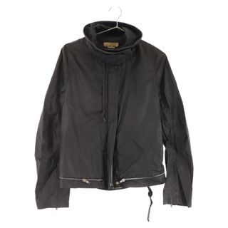 ヘルムートラング(HELMUT LANG)のHELMUT LANG ヘルムートラング 00s Archive アストロバイカージャケット コーティングジップアップジャケット アーカイブ ブラック(フライトジャケット)