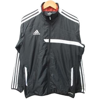 アディダス(adidas)のアディダス F43917 トラックジャケット ウインドブレーカー 黒 S STK(ブルゾン)