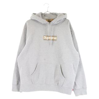 Supreme 2021AW Box Logo Hooded Sweatshirt White シュプリーム ボックスロゴフーデッドスウェットシャツ プルオーバーパーカー ホワイト サイズXL【220904】【新古品】【me04】